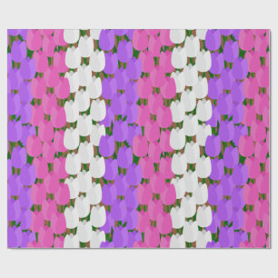 Spring Tulip Field Geschenkpapier
