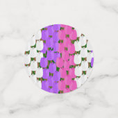 Spring Tulip Field Konfetti (Klein Vorderseite)