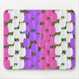 Spring Tulip Field Mousepad