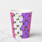 Spring Tulip Field Pappbecher (Rückseite)