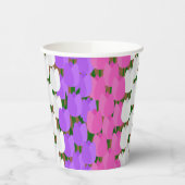 Spring Tulip Field Pappbecher (Links)