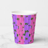 Spring Tulip Field Pappbecher (Rechts)