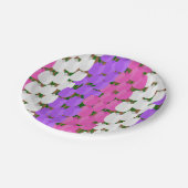 Spring Tulip Field Pappteller (Schrägansicht)