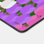 Spring Tulip Field Schreibtischunterlage (Ecke)