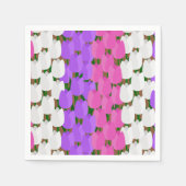 Spring Tulip Field Serviette (Vorderseite)