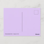 Spring Tulip Postcard Postkarte (Rückseite)