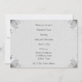 Spring Tulip Probe Dinner Einladung (Rückseite)