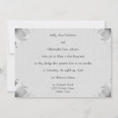 Spring Tulip Wedding Einladung (Rückseite)