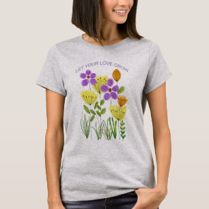 Spring Tulips Blume T-Shirt