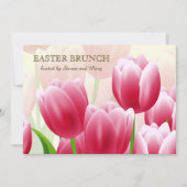 Spring Tulips Custom Oaster Brunch Einladungen (Vorderseite)