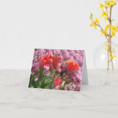 Spring Tulips Karte (Gelbe Blume)