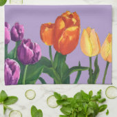 Spring Tulips Kitchen Towels Geschirrtuch (Gefaltet)