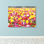 Spring Tulips Leinwand Panels Custom Fine Art (Insitu (Holzboden))