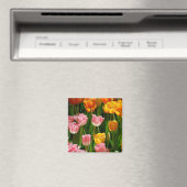 Spring Tulips Magnet (In Situ (Geschirrspüler))