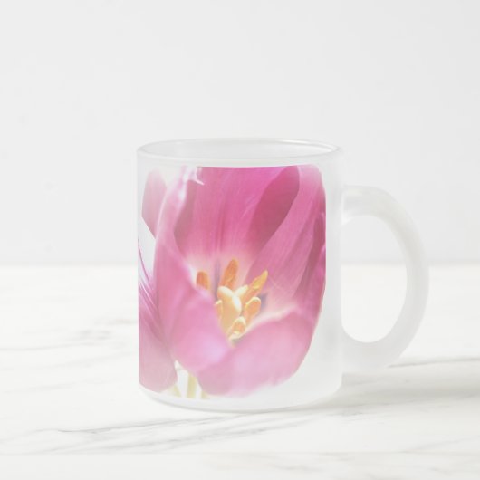 Spring Tulips Mattiert Glass Tasse (Rechts)
