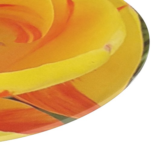 Spring Tulips Schneidebrett (Ecke)