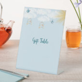 Spring Twin Baby Duschzeichen Sockelschild (In Situ)