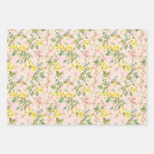 SPRING UND OSTGESCHENK GESCHENKPAPIER SET (Vorderseite 2)