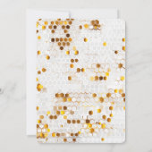 Spring Verlasse Blumenwetterfest Einladung (Rückseite)