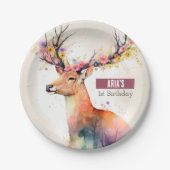 Spring vibes Dee - Birthday Party - Pappteller (Vorderseite)