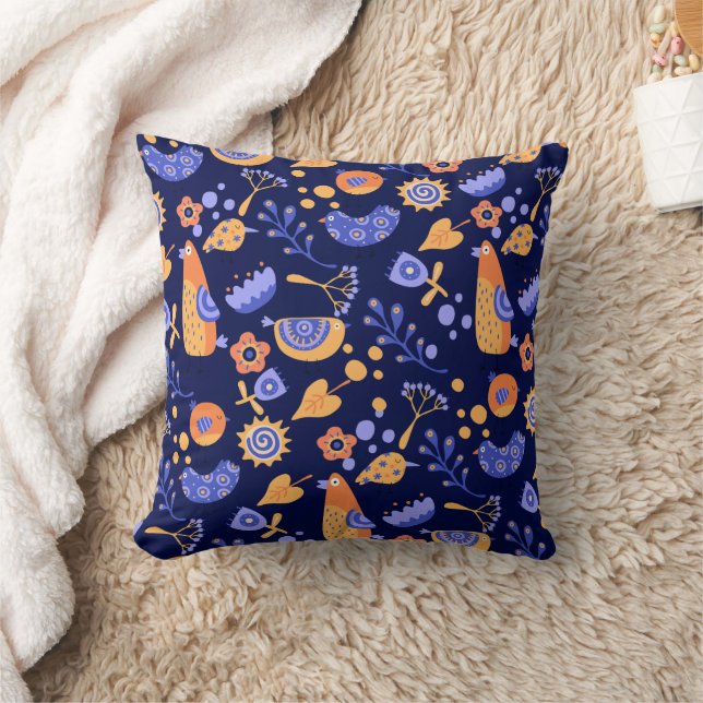 Spring Vibes Design Throw Kissen (Decke)