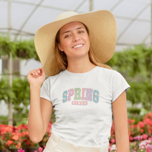 Spring Vibes Hübsch Pastel T-Shirt