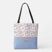 Spring Vibes Sweet Palette Kleine Blume Tasche (Rückseite)