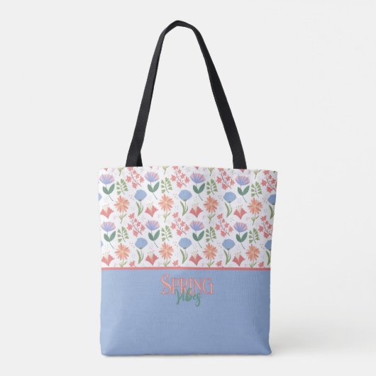 Spring Vibes Sweet Palette Kleine Blume Tasche (Rückseite)