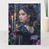 Spring Viktorianisch Goth 2025 Design 12 Card Karte (Vorderseite)