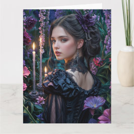 Spring Viktorianisch Goth 2025 Design 12 Card Karte