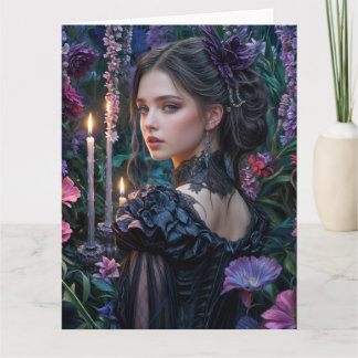 Spring Viktorianisch Goth 2025 Design 12 Card Karte