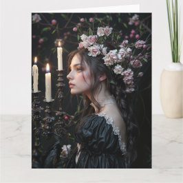 Spring Viktorianisch Goth 2025 Design 9 Card Karte