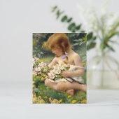 "Spring" von Franz Dvorak Postkarte (Stehend Vorderseite)