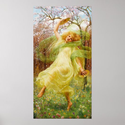 Spring von William Savage Cooper Poster (Vorne)