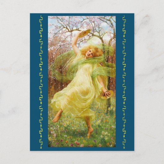 Spring von William Savage Cooper Postkarte (Vorderseite)