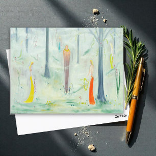 Spring Wahine, Marguerite Blasingame Postkarte