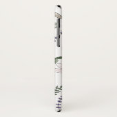 Spring Wassercolor Doodle-Blume Case-Mate iPhone Hülle (Hinten/Links)