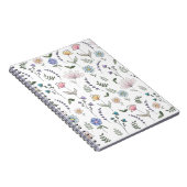 Spring Wassercolor Doodle-Blume Notizblock (Rechte Seite)