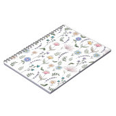 Spring Wassercolor Doodle-Blume Notizblock (Linke Seite)