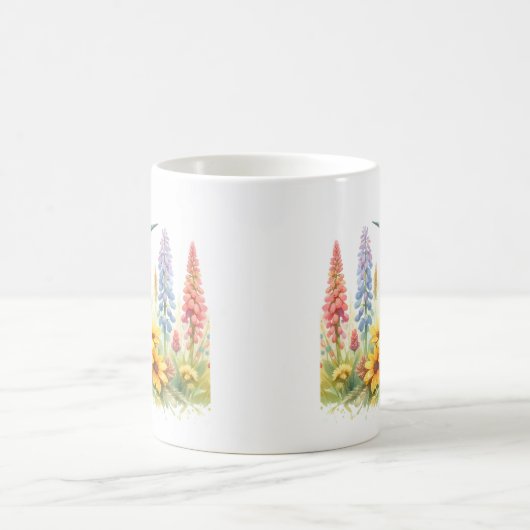 Spring Wassercolor Northern Flicker - Kaffeetasse (Mittel)