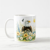 Spring Watercolor Bald Eagle - Kid Tasse (Links)