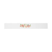 Spring Watercolor Floral Wedding Band (Flach)