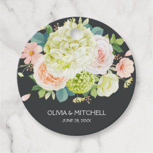 Spring Watercolor Florals Geschenkanhänger