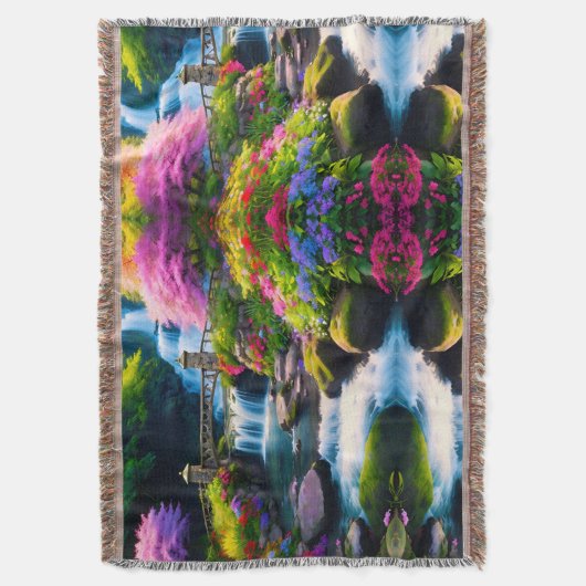 Spring Waterfall 1 Decke (Vorderseite Vertikal)