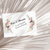Spring Wedding Thank You Card Magnetkarte
