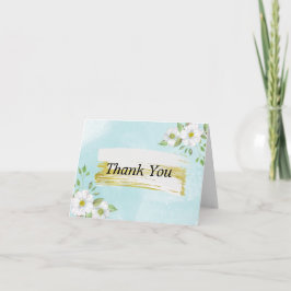 Spring Wedding Vielen Dank Dankeskarte