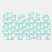 Spring White Bunnies Muster Geschenkschachtel (Ungeklappt)