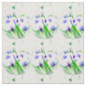 Spring White Crocus Stoff (Muster)