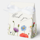 Spring Wild Blume Meadow Wedding Geschenkschachtel (Vorderseite)