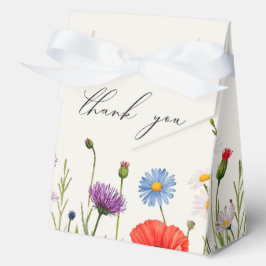 Spring Wild Blume Meadow Wedding Geschenkschachtel
